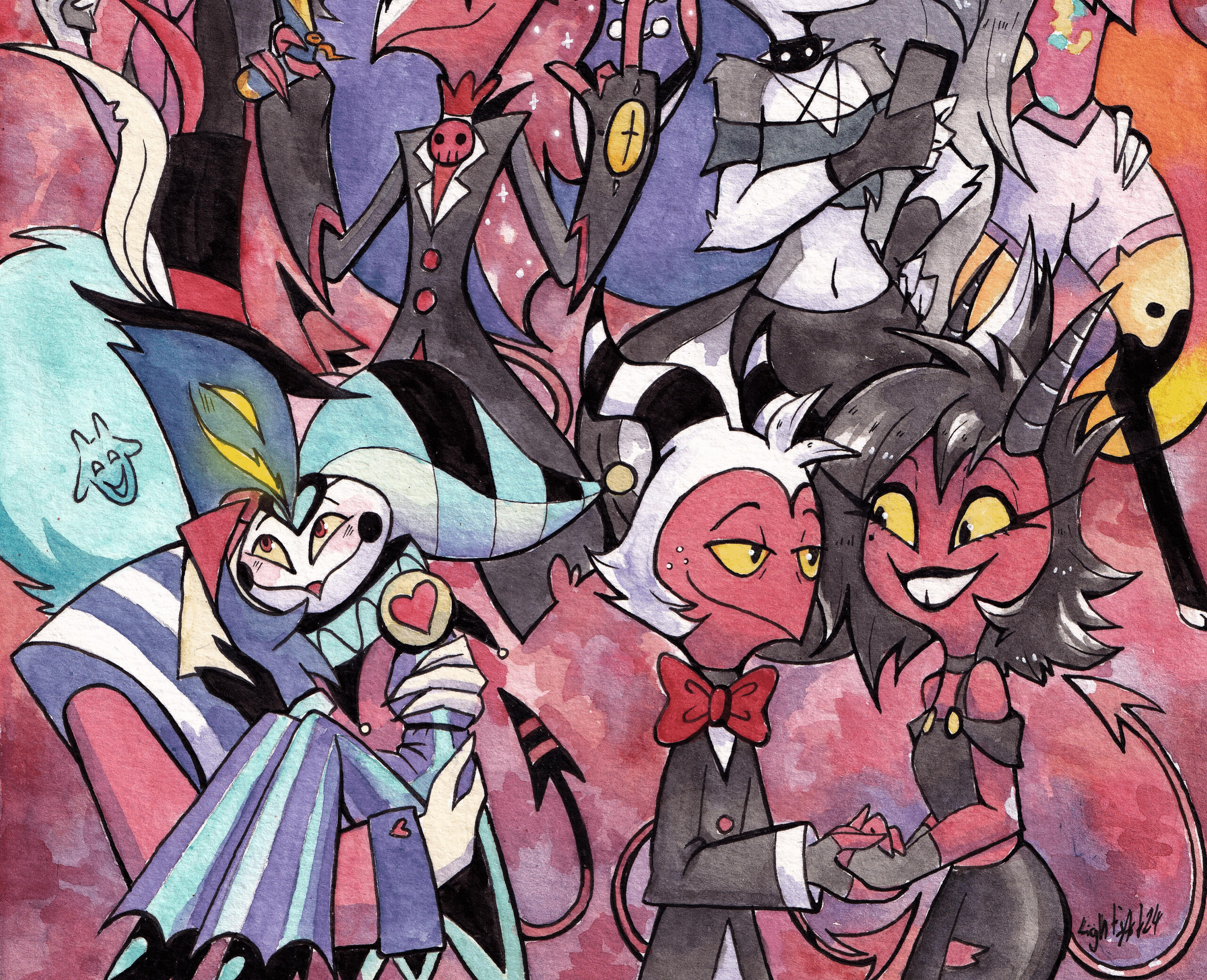 Fine painting example